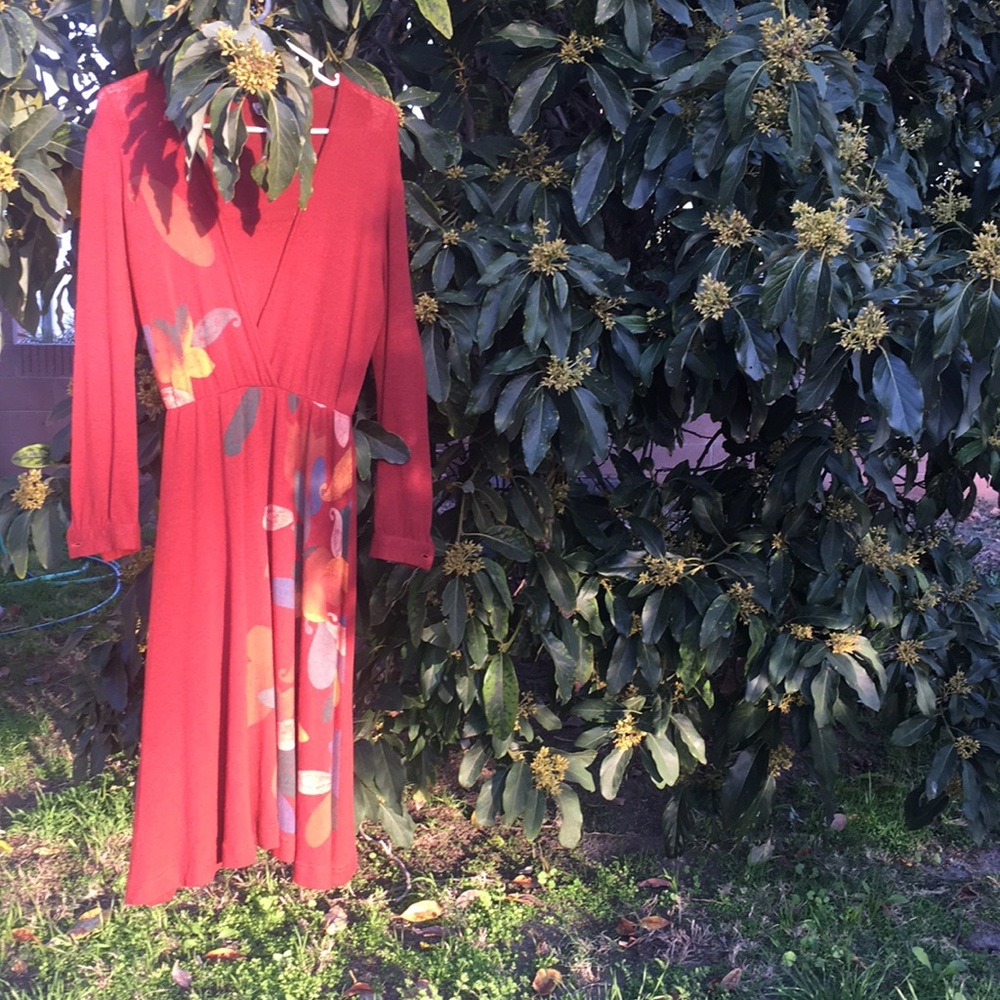 Vintage made in Italy wool dress